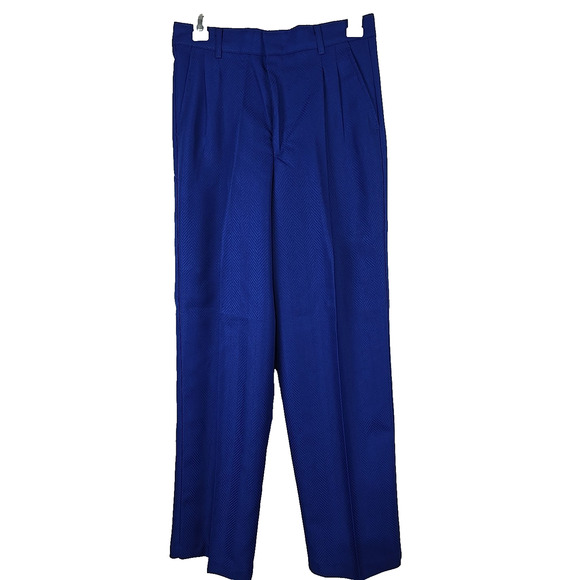 J. Vital Boys 2 PC Formal Dress Suit Royal Blue 16R x W28 - NWT - Picture 7 of 8